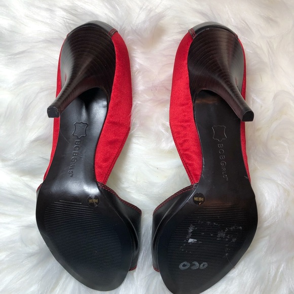 BCBGirls Peptoe Heels. - NWOT - Picture 6 of 10